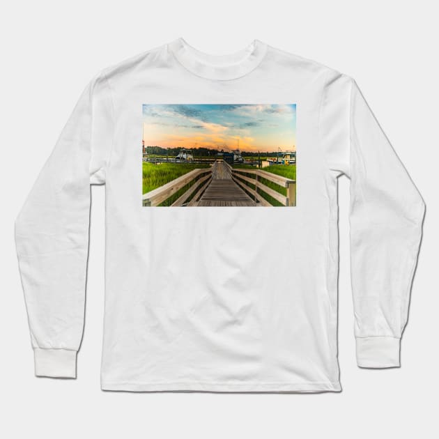 Calabash ocean Long Sleeve T-Shirt by KensLensDesigns